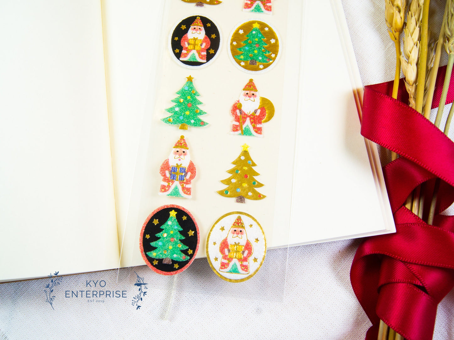 Gold Foil Sticker - Snow Man