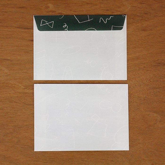 Mini Letter Writing Set Series design by Subikiawa - Hikokigumo