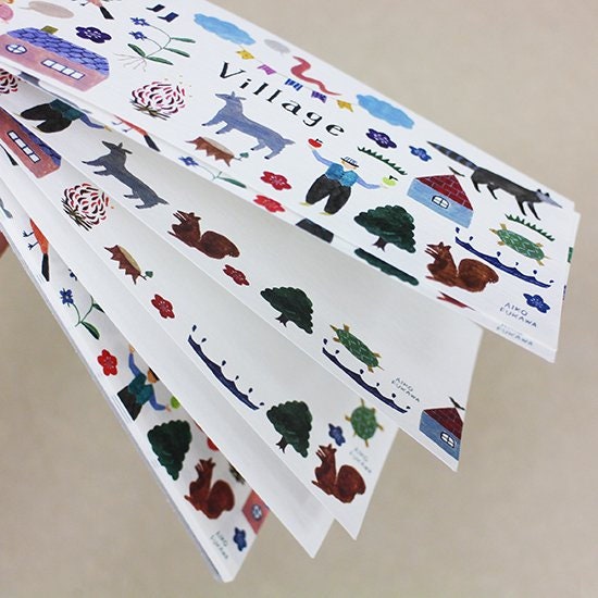 Mini Notepad Series designed by Aiko Fukawa - Village