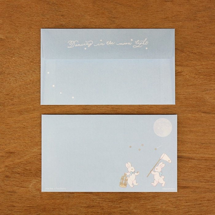 Letter Writing Set Series Co Branding Imai Kira x Taya Raimu - Dancing in the Moon Light