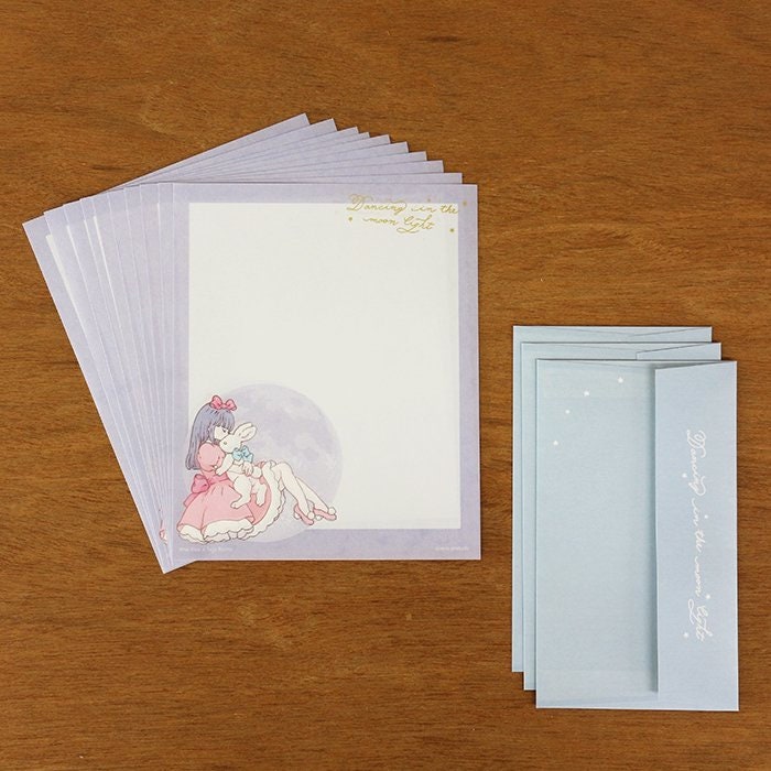 Letter Writing Set Series Co Branding Imai Kira x Taya Raimu - Dancing in the Moon Light
