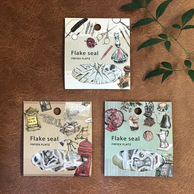 Flake Sticker Series designed by Lin Chia Ning - Coffee Shop