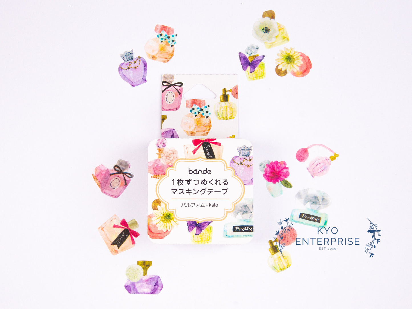 Washi Sticker Roll Series - Perfume Kalo
