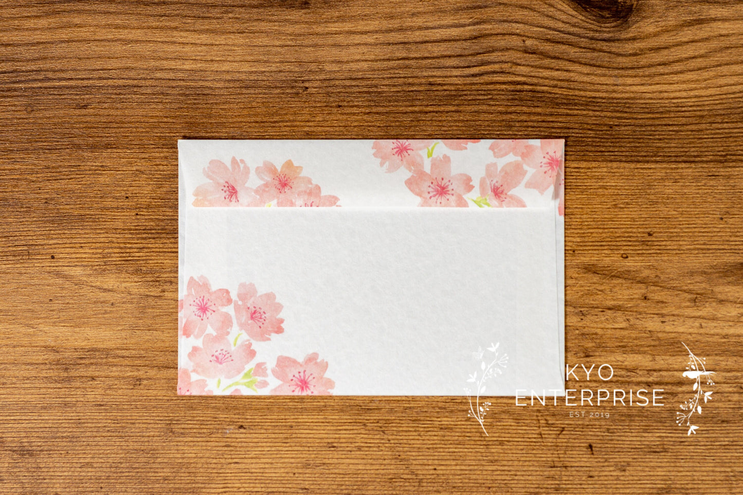 Japanese Washi Letter Writing Set Series - Waving Sakura