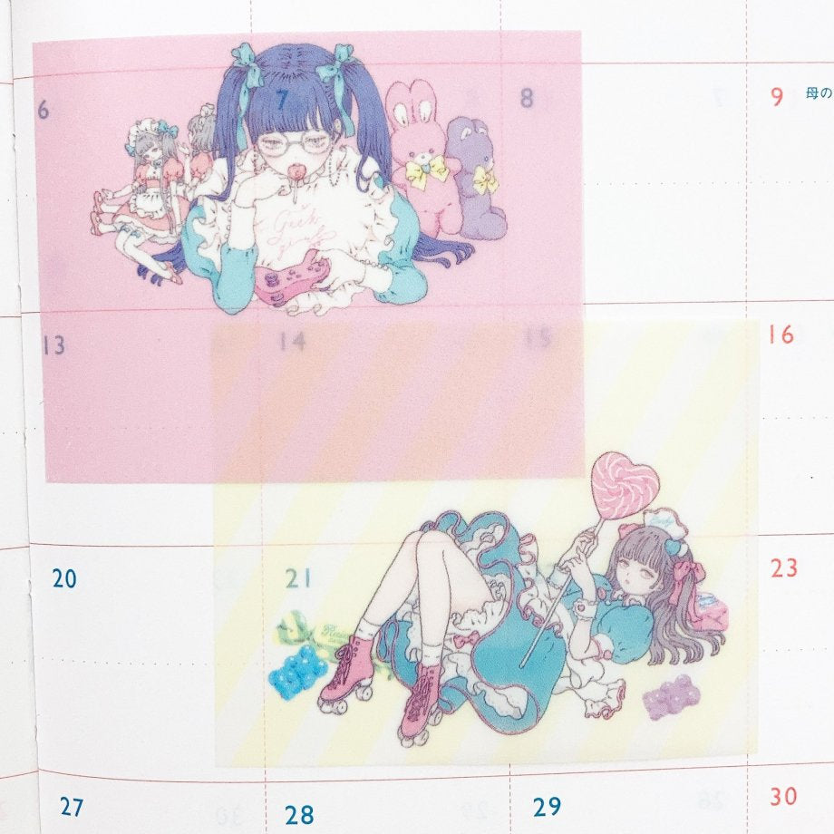 Tracing Paper Sticky Note Series design by Co Branding with Imai Kira x Taya Raimu - Want Candy