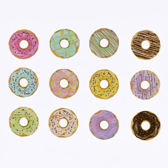 Washi Sticker Roll Series - Donut