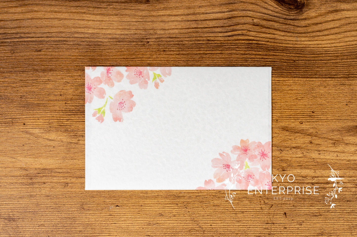 Japanese Washi Letter Writing Set Series - Waving Sakura