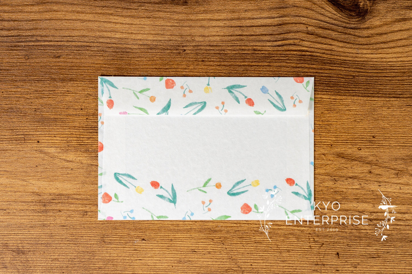 Japanese Washi Letter Writing Set Series - Tulip