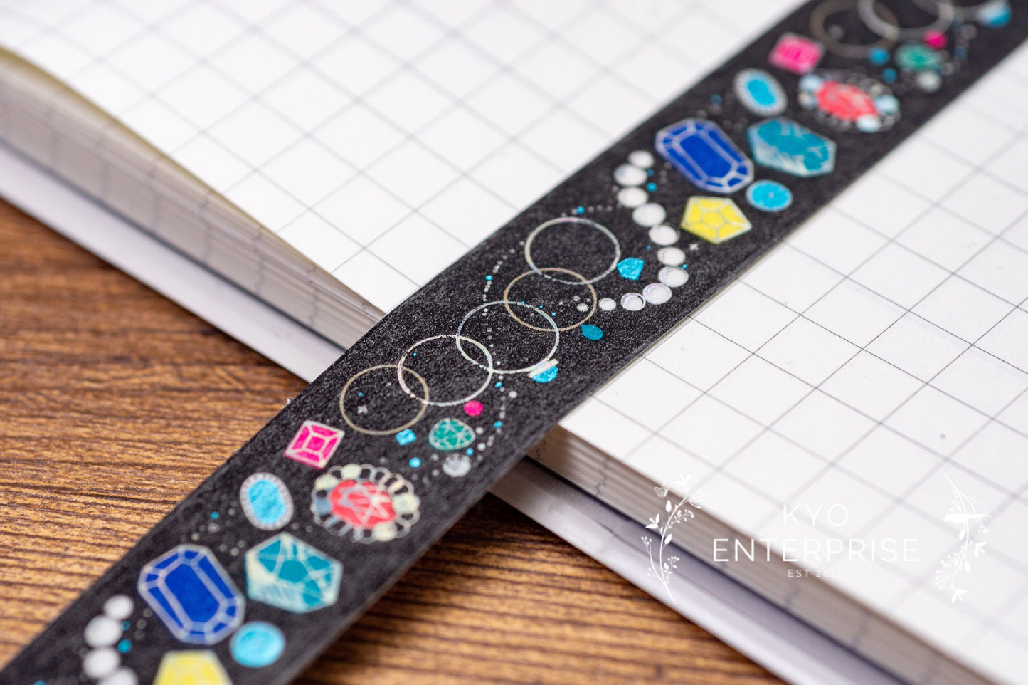 KiraKira Collection Foil Washi Tape - Jewelry