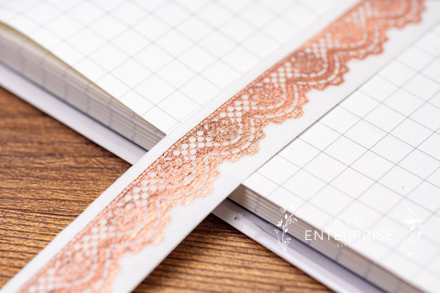 KiraKira Collection Foil Washi Tape - Lace