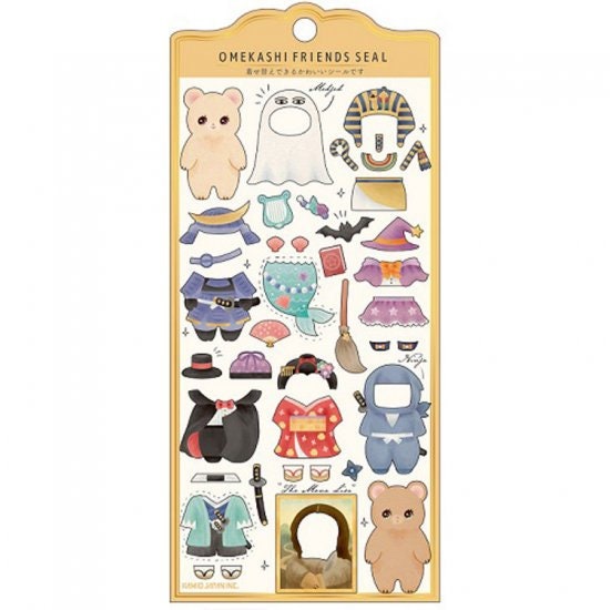 Omekashi Freinds Series Sticker - Funny