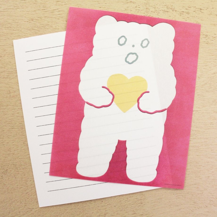 Letter Writing Set Series designed by AIUEO Hello! AIUEO Friends