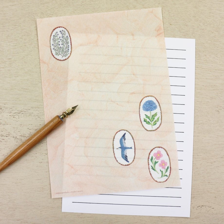 Notepad Series designed by Midori Asano - Birds Song