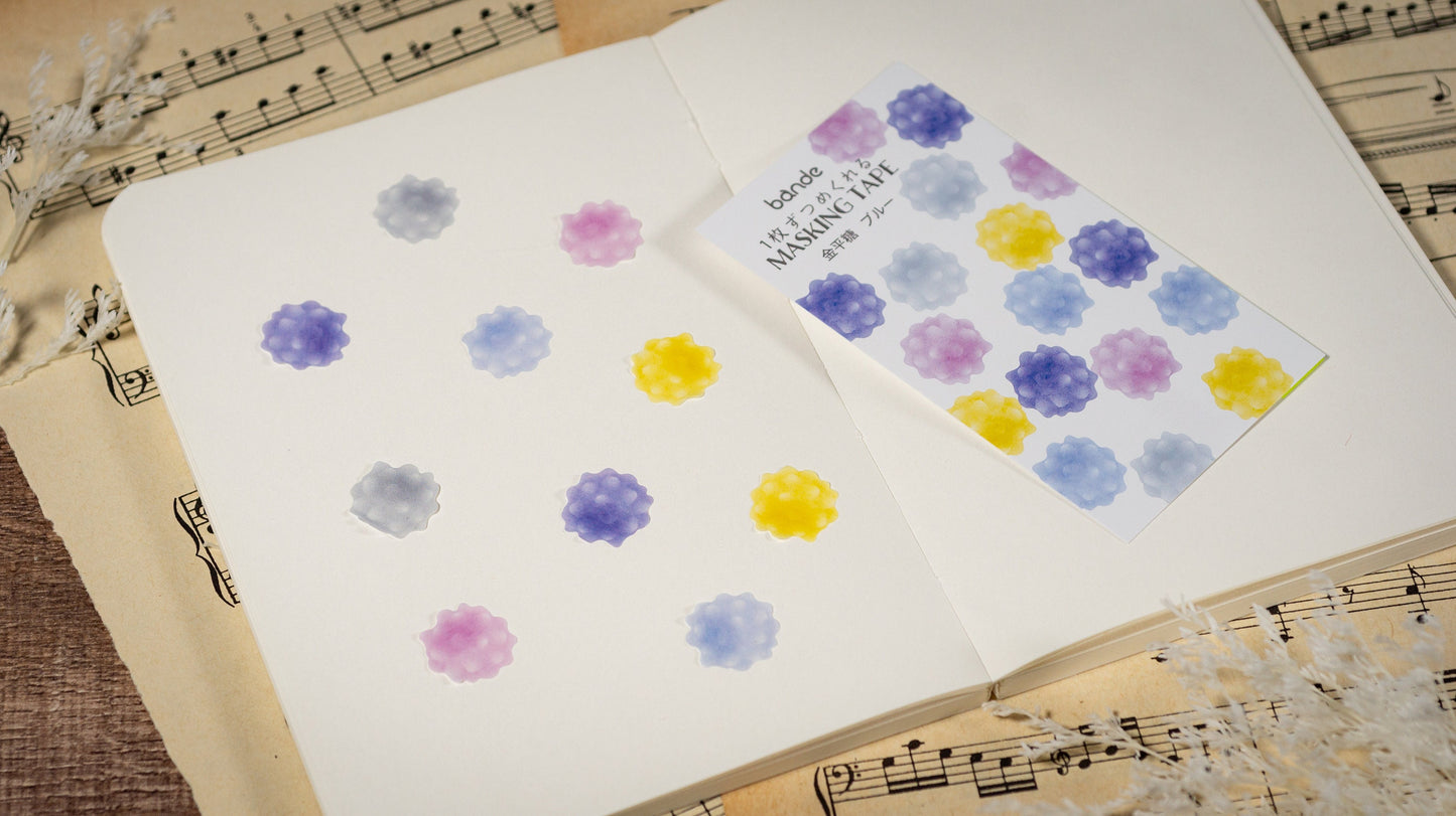 Washi Sticker Roll Series - Confetti Blue