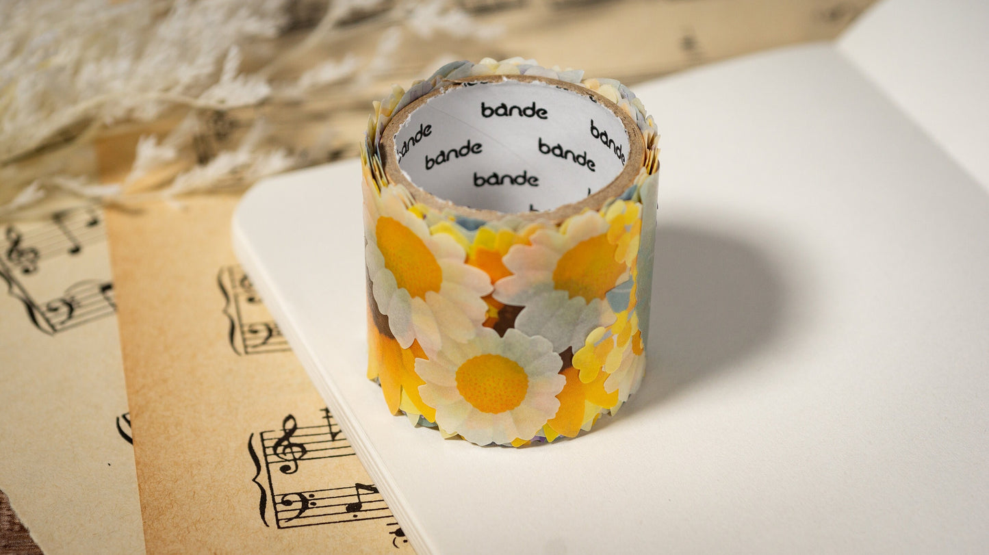 Washi Sticker Roll Series - Sunflower Bouquet