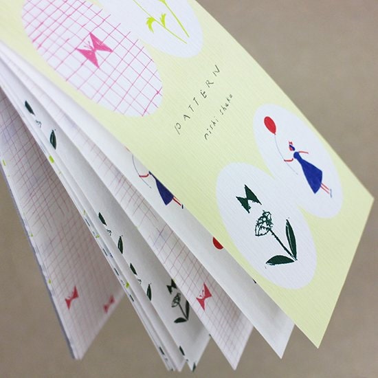 Mini Notepad Series designed by Nishi Shuku Pattern