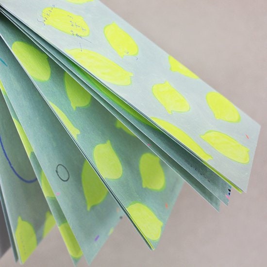 Mini Notepad Series designed by Subikiawa - Lemon