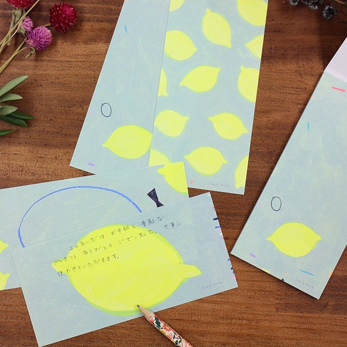 Mini Notepad Series designed by Subikiawa - Lemon