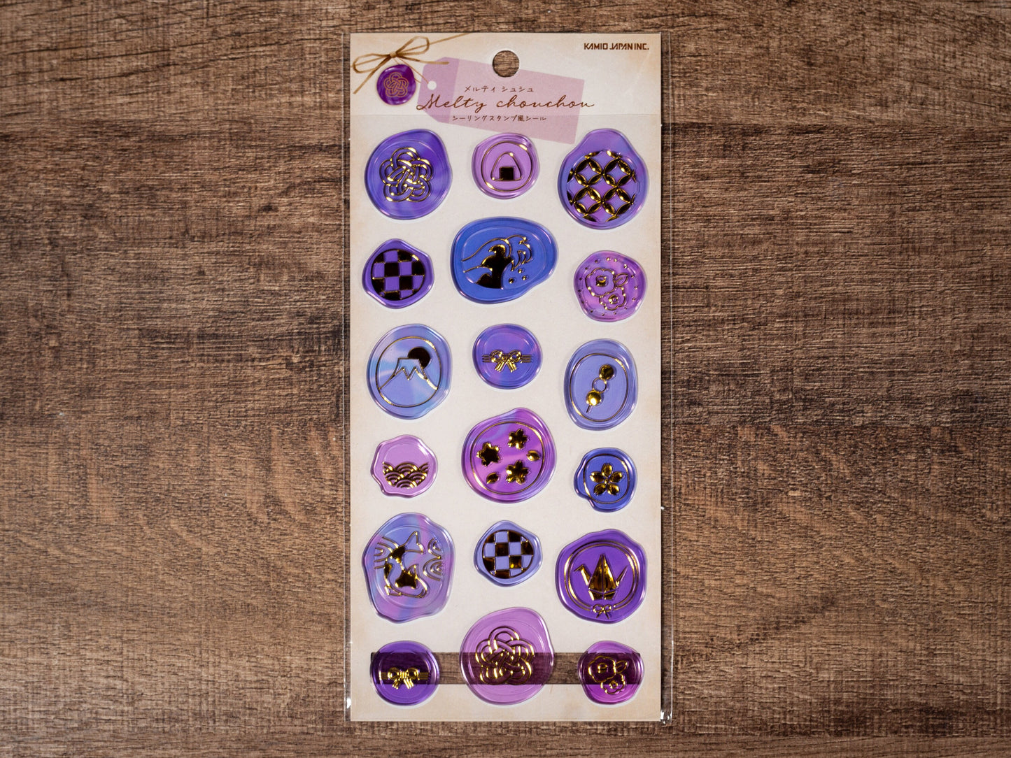 Melty Chouchou Series Gold Foil Sticker - Japan