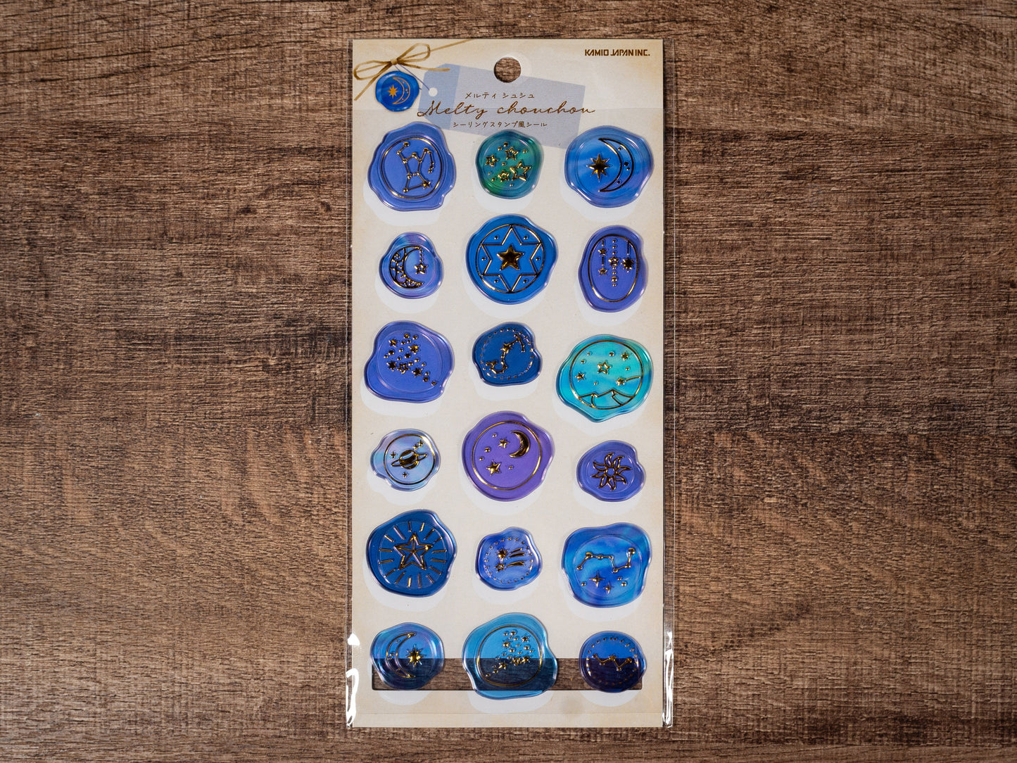 Melty Chouchou Series Gold Foil Sticker - Horoscope