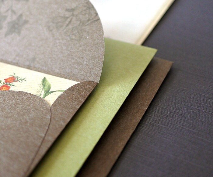 Retronome Series Letter Writing Set - Art Book of Wild Flower