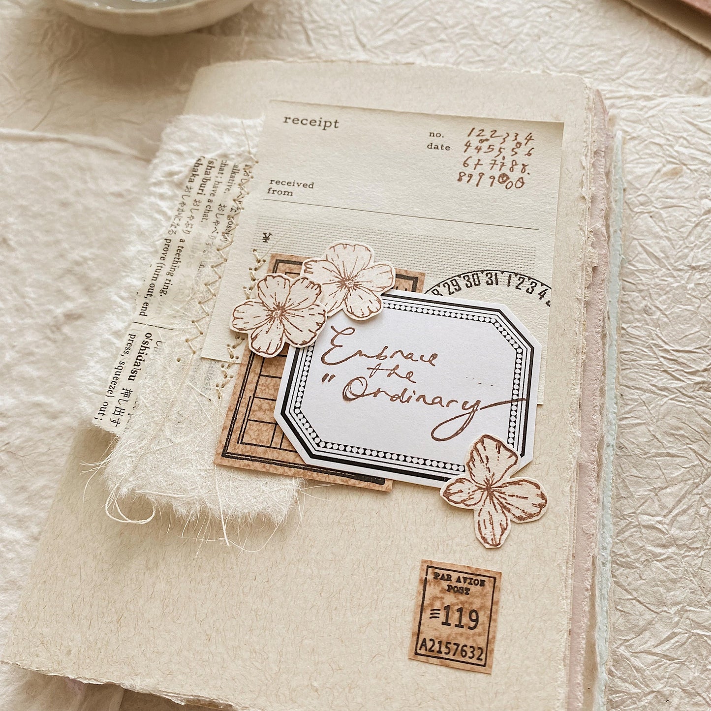 Cikitaciki Exclusive Customized Notebook A6 Handmade Book