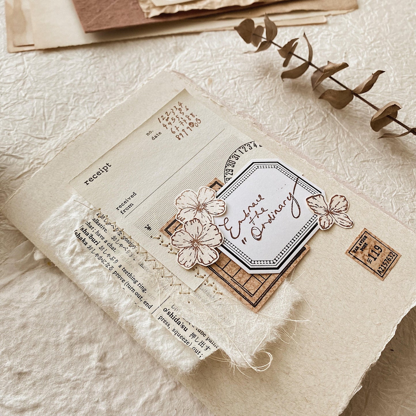 Cikitaciki Exclusive Customized Notebook A6 Handmade Book