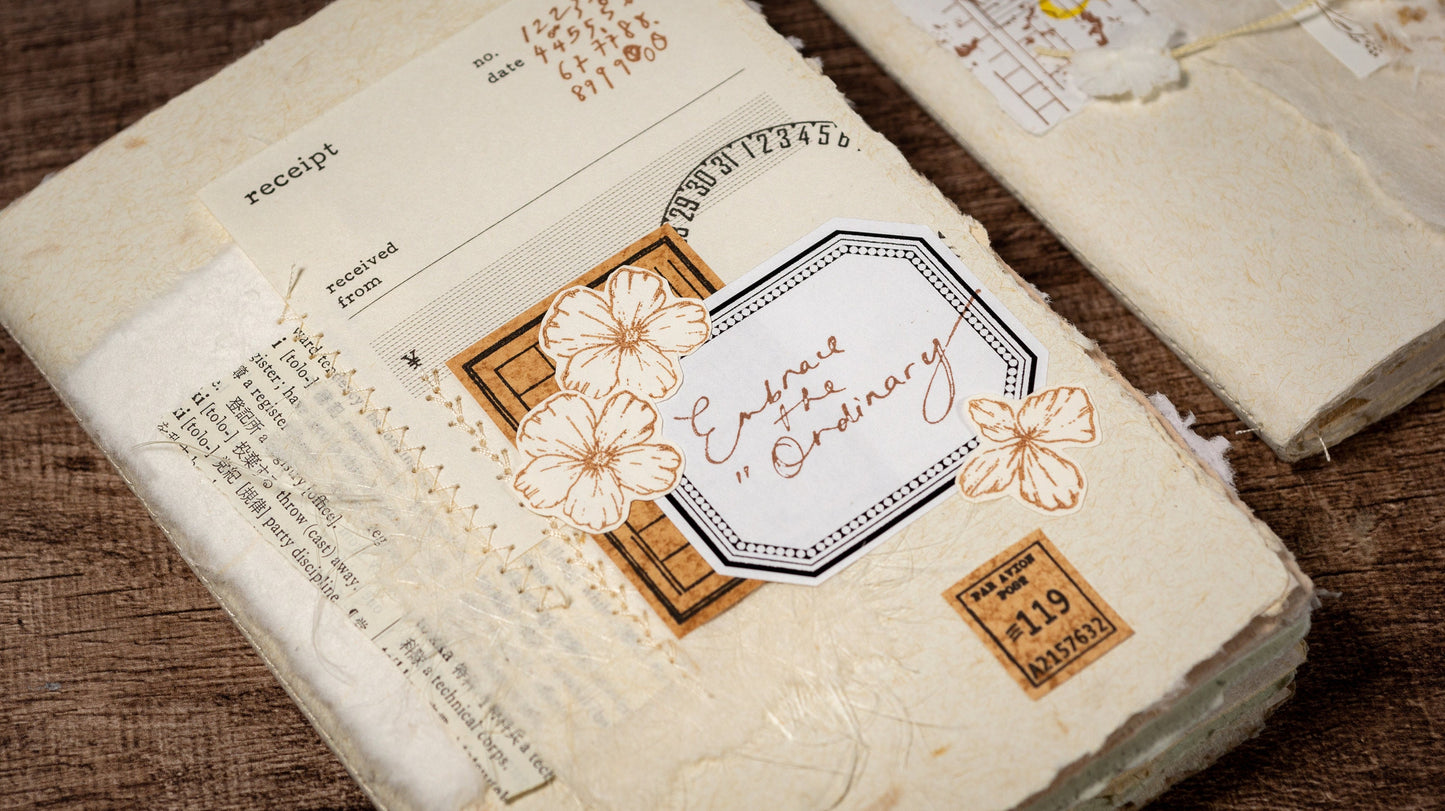 Cikitaciki Exclusive Customized Notebook A6 Handmade Book