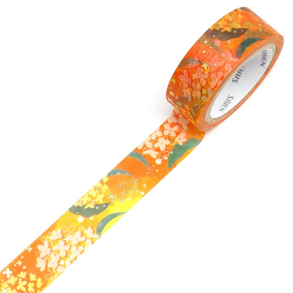 Saien Foil Series Gold Foil Washi Tape - Osmantus