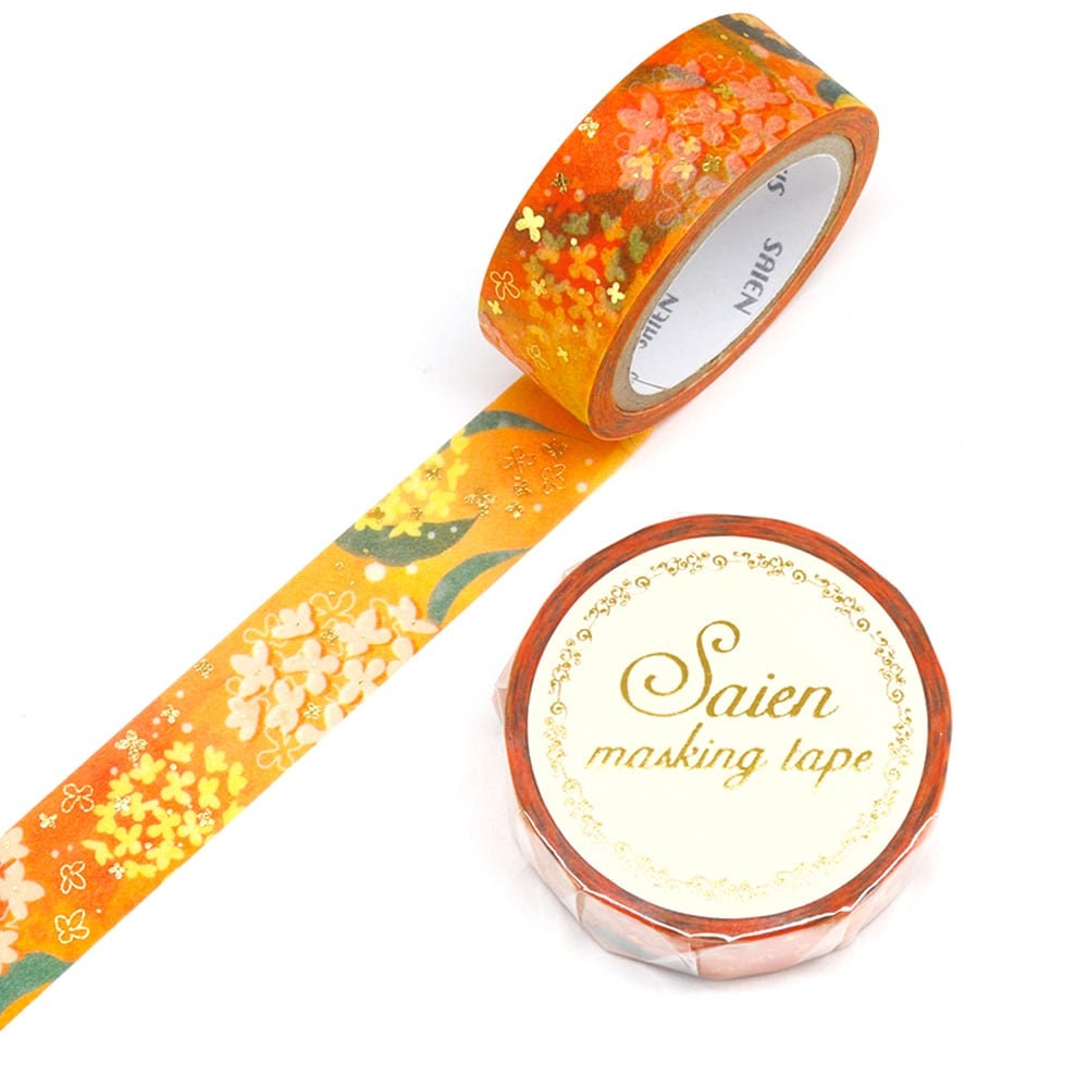 Saien Foil Series Gold Foil Washi Tape - Osmantus