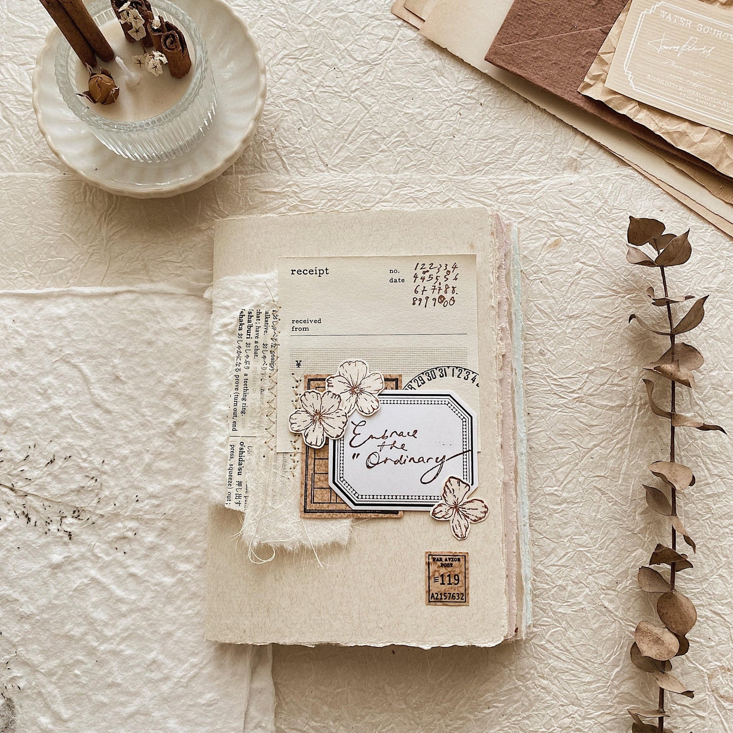 Cikitaciki Exclusive Customized Notebook A6 Handmade Book