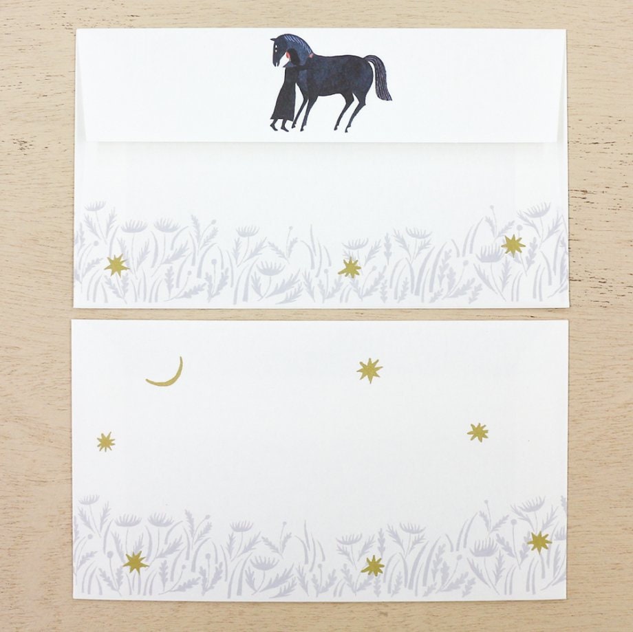 Letter Writing Set Series designed by Nishi Shuku - Flower Garden