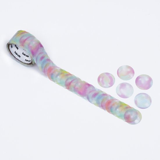 Washi Sticker Roll Series - Soap Bubble