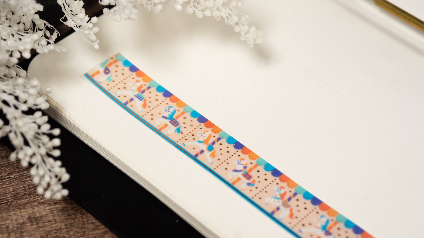 KiraKira Collection Vol.7 Foil Washi Tape - Merrygo