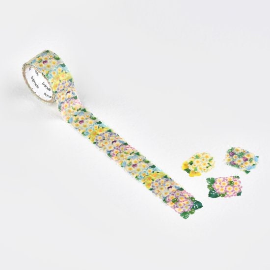 Washi Sticker Roll Series - Plumeria Bouquet