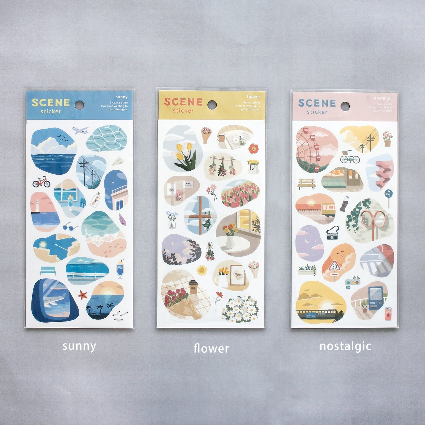 Scene Series Sticker - Flower