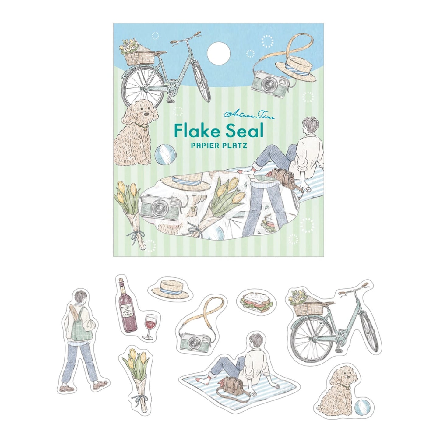 Flake Sticker Series designed by Maori Sakai