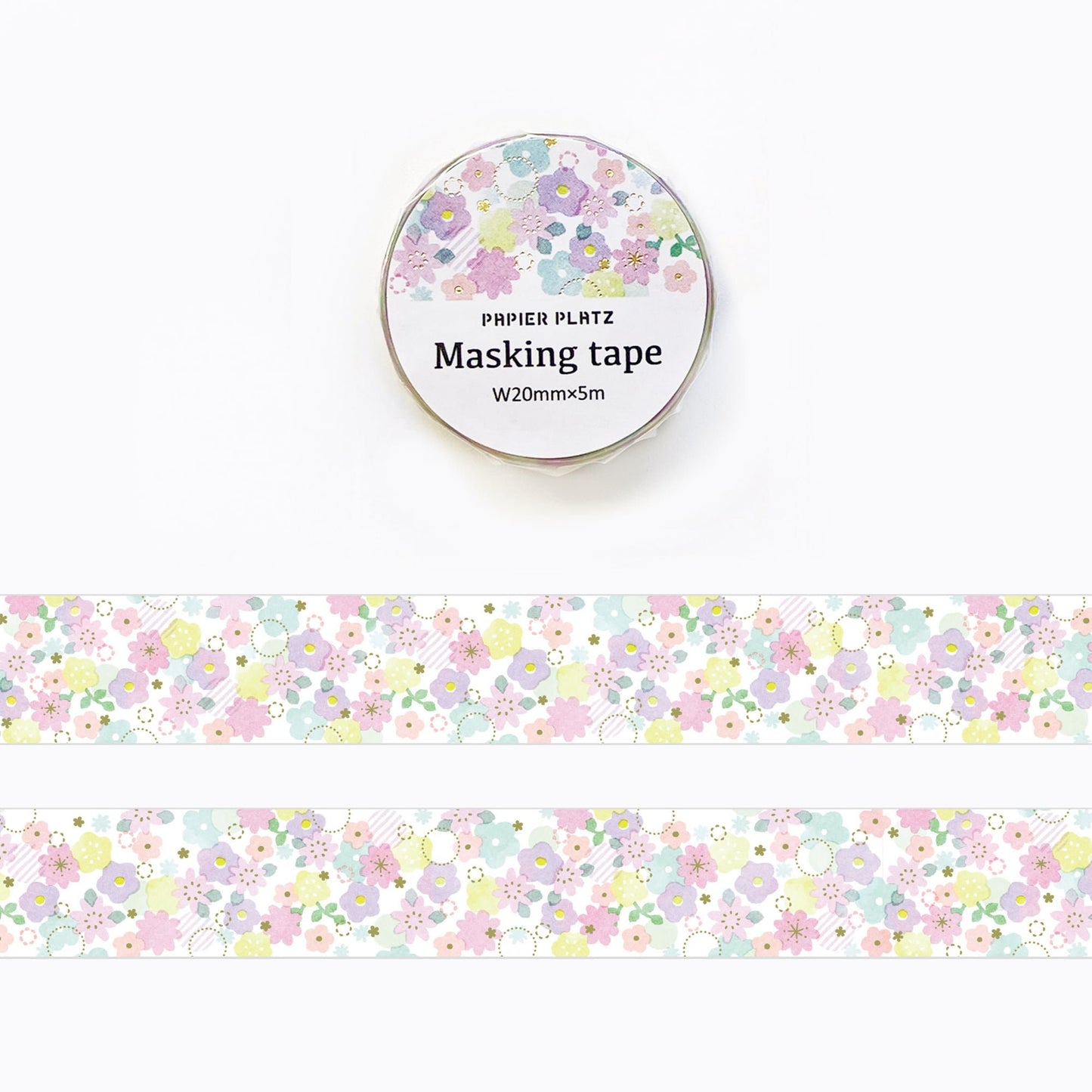 Gold Foil Washi Tape Series designed by Papier Graphics
