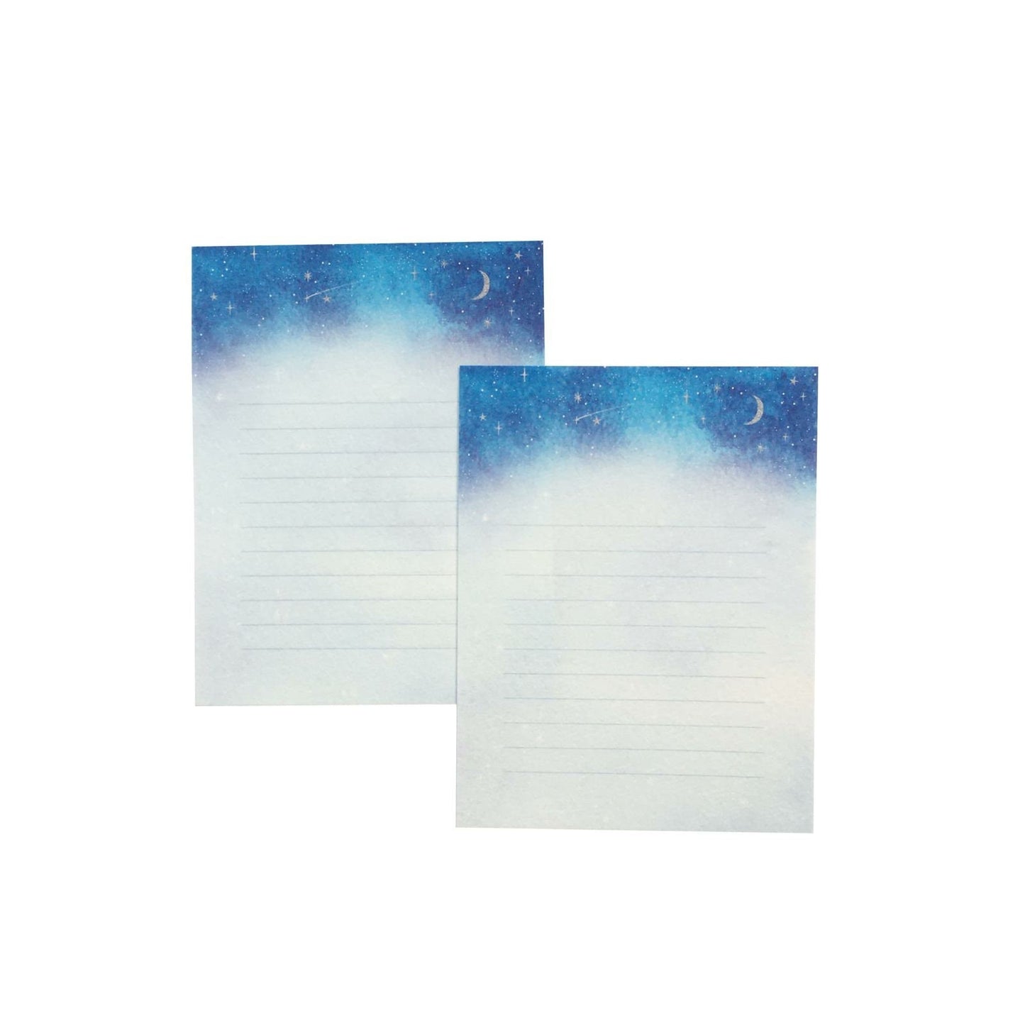 Limited Japanese Washi Letter Writing Set Series - Night Sky