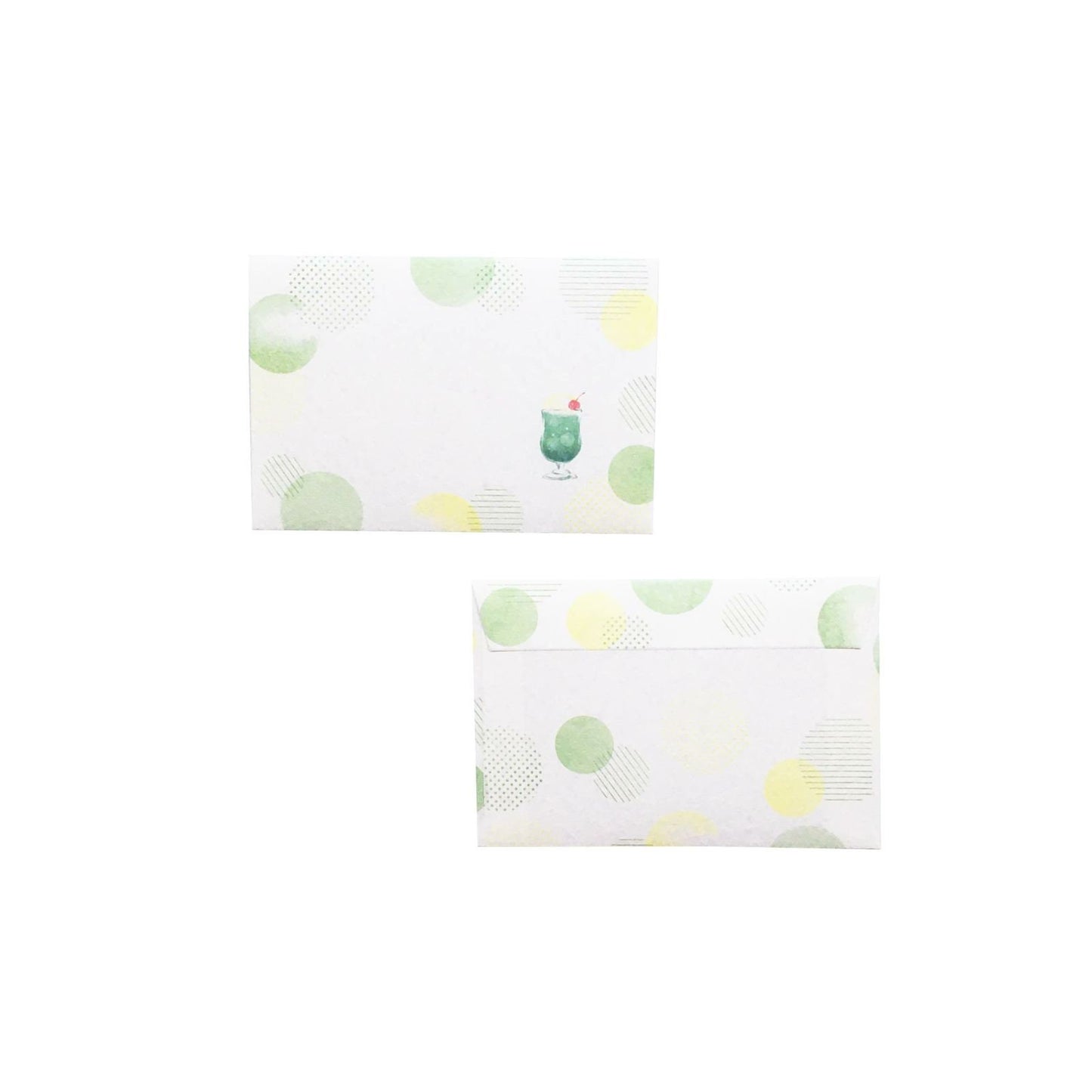 Limited Japanese Washi Letter Writing Set Series - Fizzy Cream Soda