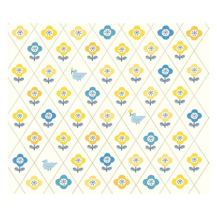 Japanese Mini Washi Letter Writing Set Relaxing Series - Flower and Pudding