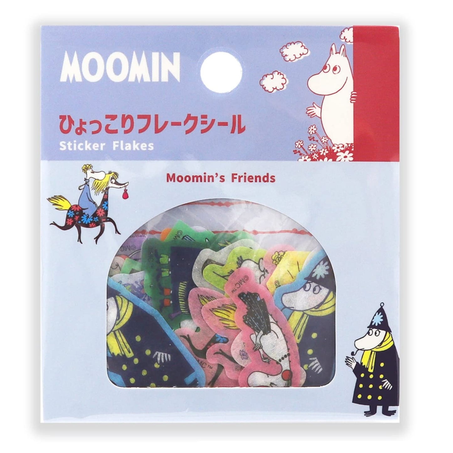 Moomin Limited Flake Sticker Bag - Moomin's Friend A