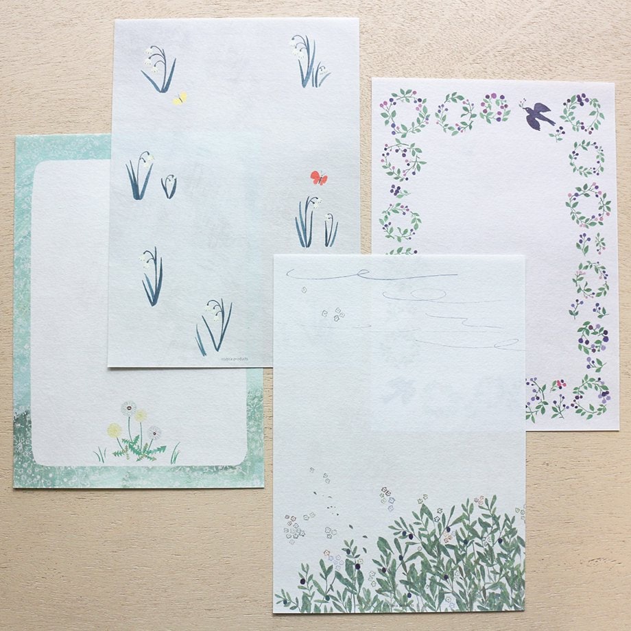 Notepad Series designed by Omori Yuko - Michikusa Bana