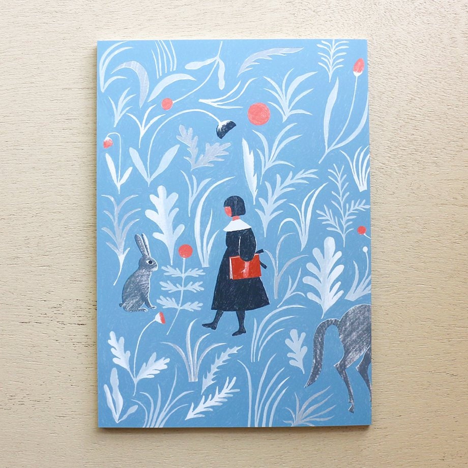 A5 Notebook Series designed by Nishi Shuku - Garden
