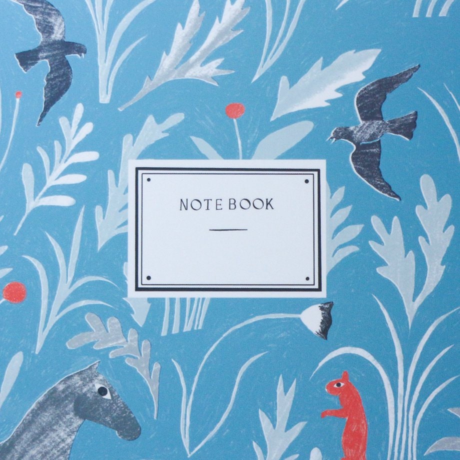 A5 Notebook Series designed by Nishi Shuku - Garden
