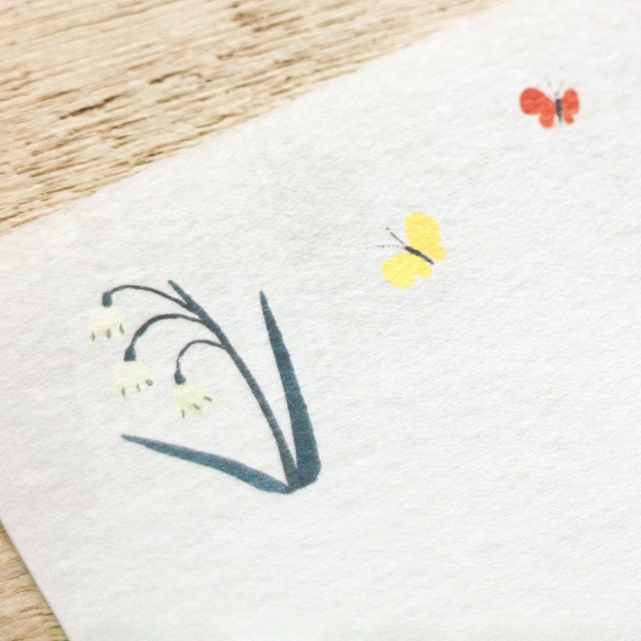 Mini Notepad Series designed by Omori Momoko - Michikusa Bana