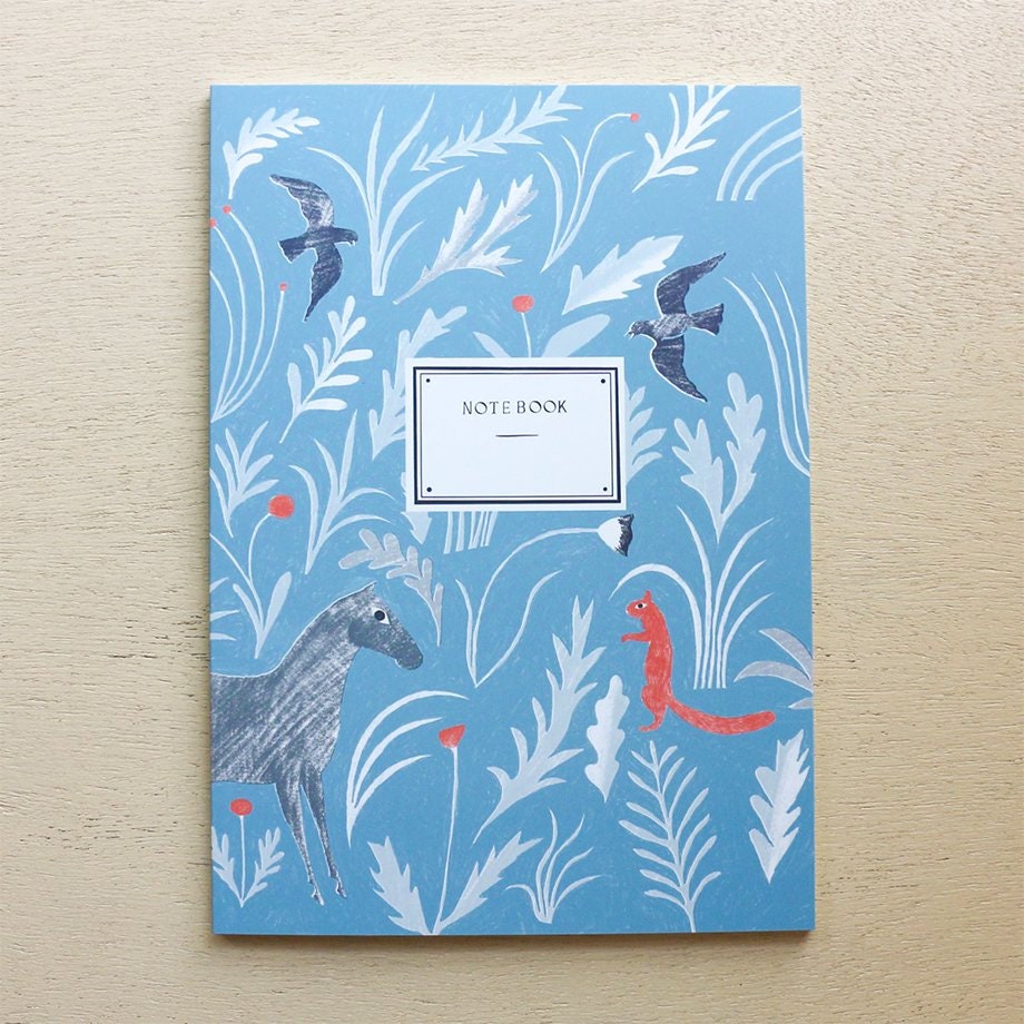 A5 Notebook Series designed by Nishi Shuku - Garden