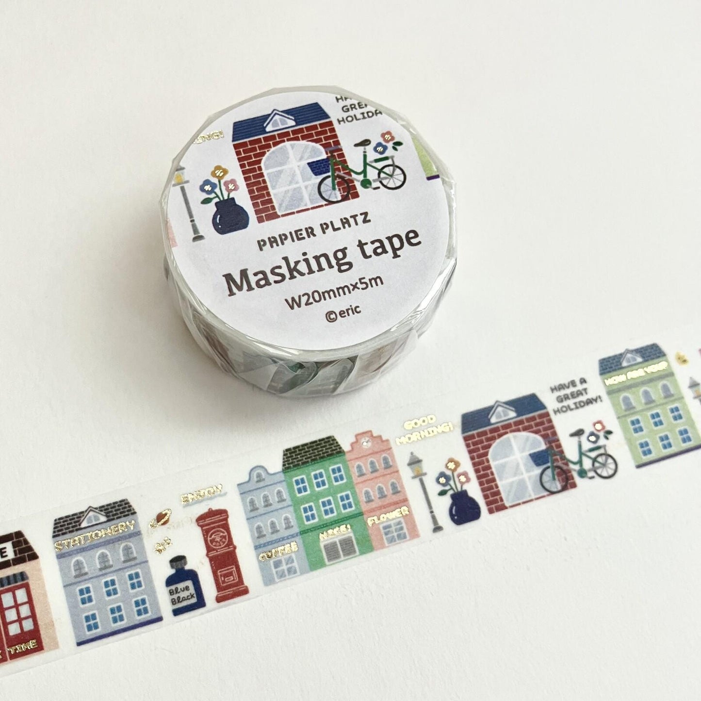 Gold Foil Washi Tape Series designed by eric