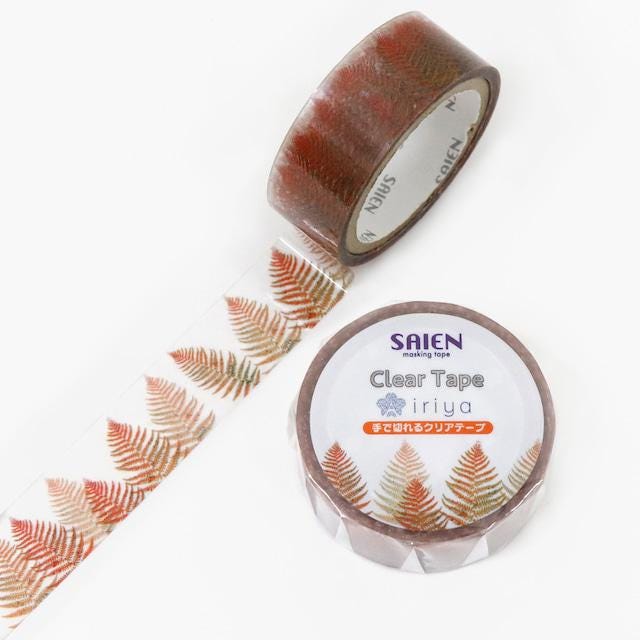 Saien x IRIYA Ariane GERARD Paris Collection Clear Tape - Fougeres