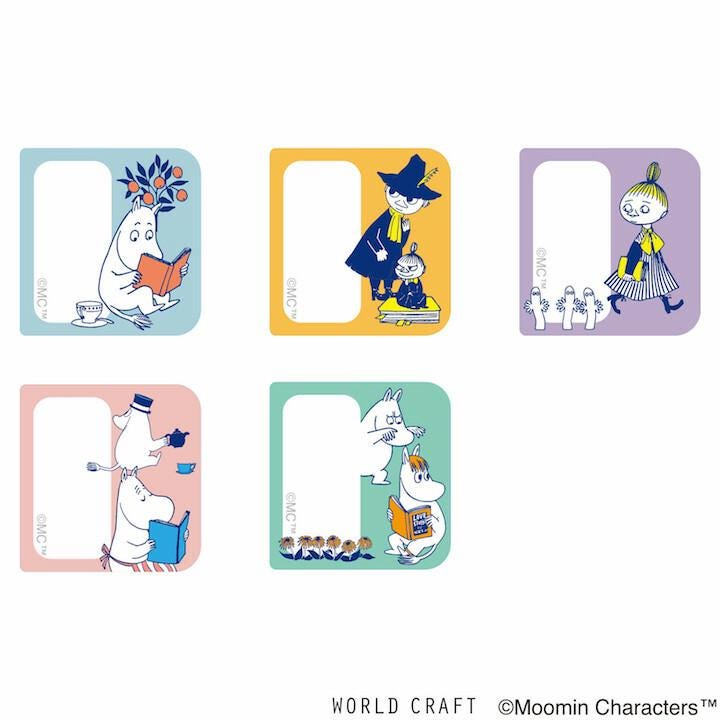Moomin Limited PET index sticker